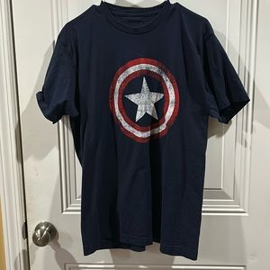 Proceeds go to Charity Captain America Tshirt